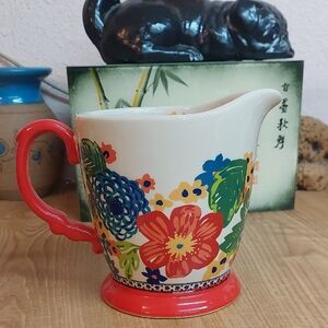 Pioneer Woman Floral Ceramic Measuring Cup 4 Cups New